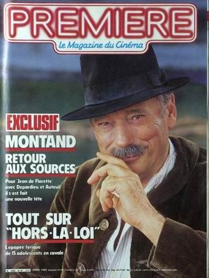 PREMIERE (FR) magazine side cover Issue 97 April 1985