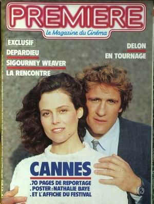 PREMIERE (FR) magazine side cover Issue 99 June 1985