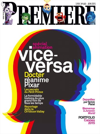 PREMIERE (FR) magazine side cover Issue 460 June 2015