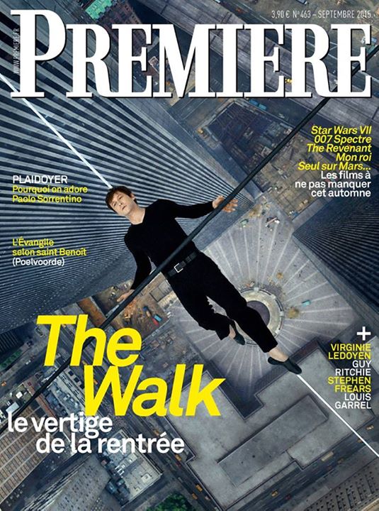 PREMIERE (FR) magazine side cover Issue 463 September 2015