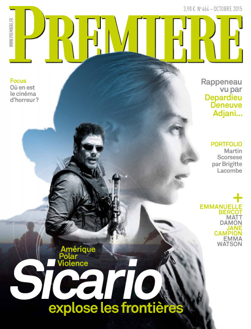 PREMIERE (FR) magazine side cover Issue 464 October 2015