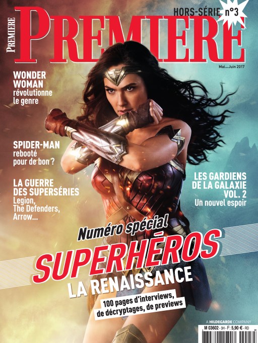 PREMIERE (FR) magazine side cover Issue 3  Special  April 2017
