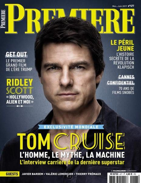 PREMIERE (FR) magazine side cover Issue 477 May/June 2017