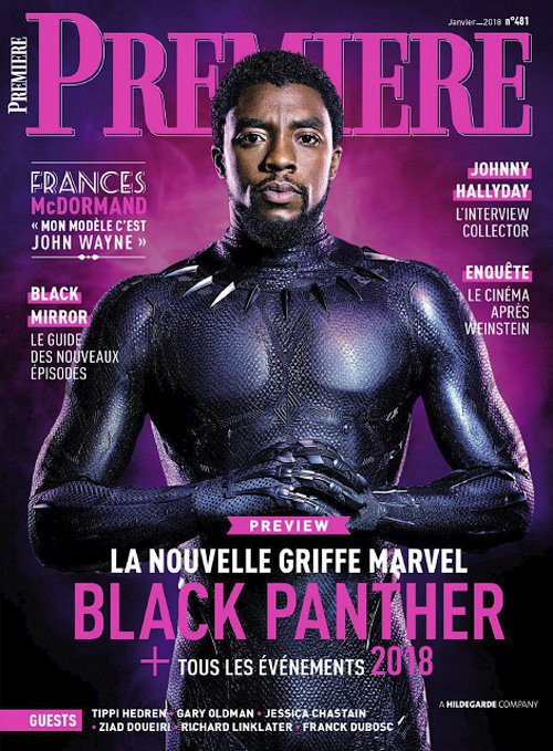 PREMIERE (FR) magazine side cover Issue 481  January 2018