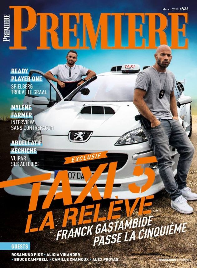 PREMIERE (FR) magazine side cover Issue 483  March 2018