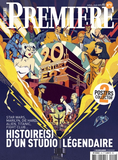 PREMIERE (FR) magazine side cover Issue 9  Special  July/August 2019