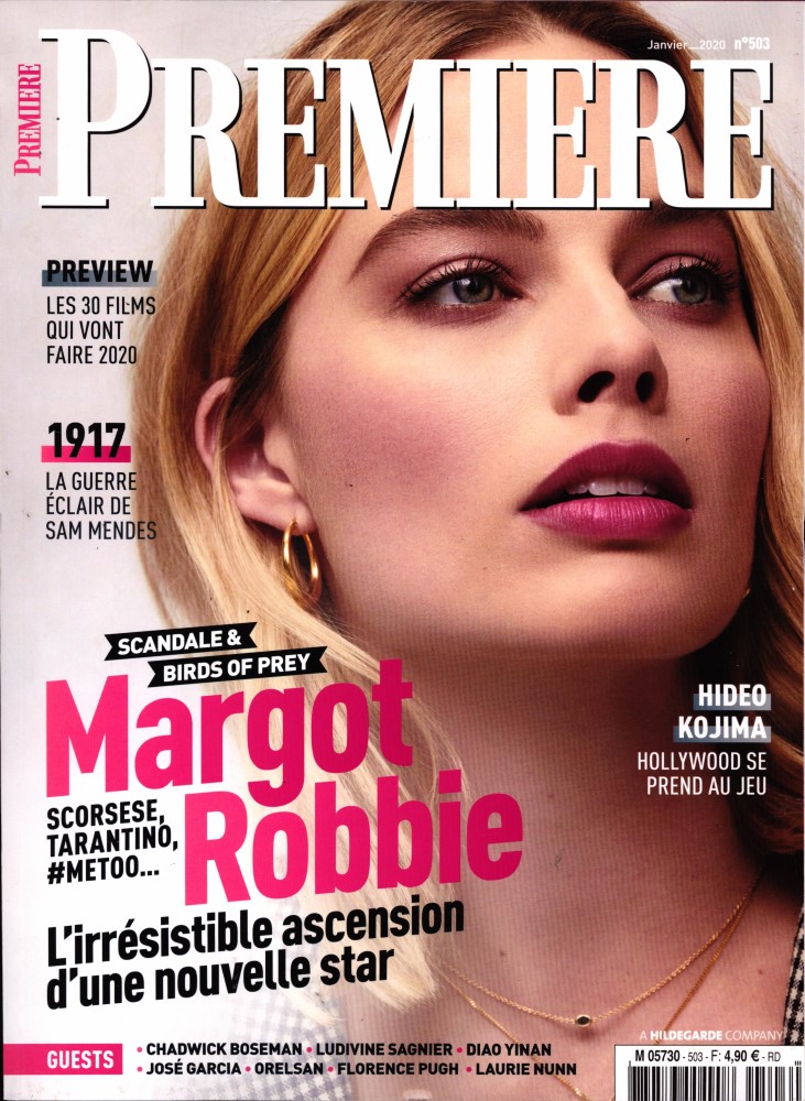 PREMIERE (FR) magazine side cover Issue 503  January 2020