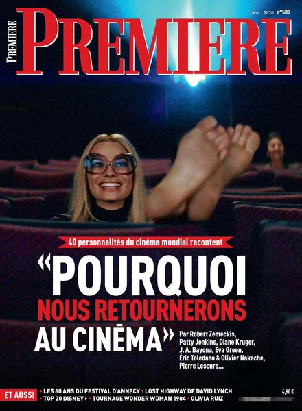 PREMIERE (FR) magazine side cover Issue 507  May 2020