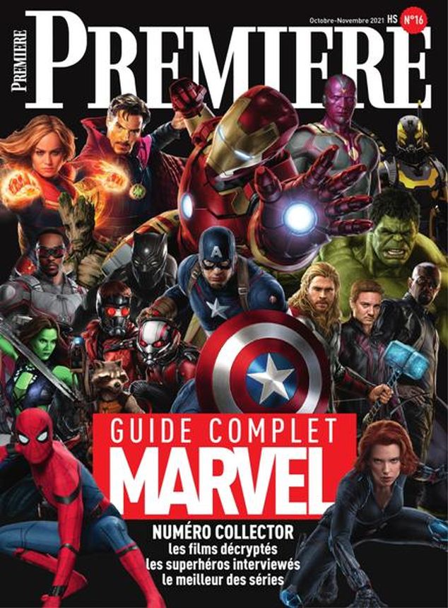 PREMIERE (FR) magazine side cover Issue 16  Special  October/November 2021