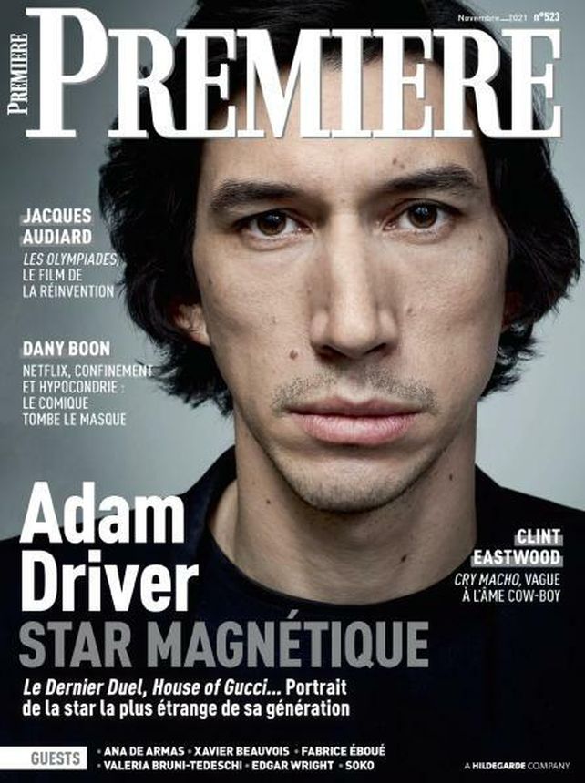 PREMIERE (FR) magazine side cover Issue 523  November 2021