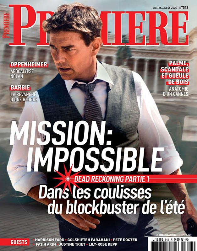 PREMIERE (FR) magazine side cover Issue 542  July 2023