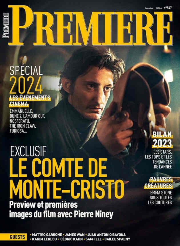 PREMIERE (FR) magazine side cover Issue 547  January 2024