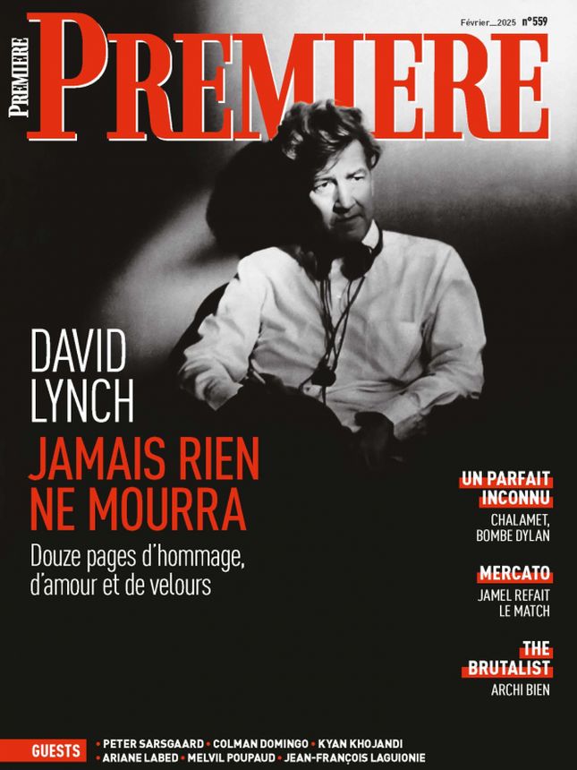 PREMIERE (FR) magazine side cover Issue 559  February 2025
