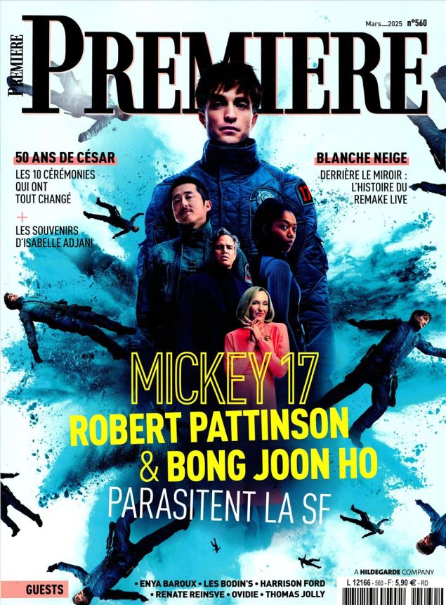 PREMIERE (FR) magazine side cover Issue 560  March 2025