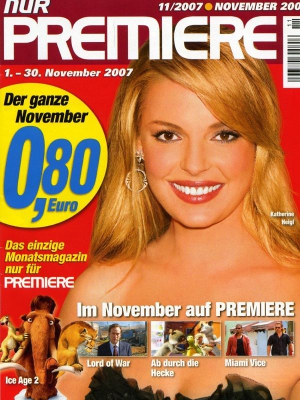 PREMIERE GERMANY magazine side cover 1 November 2007