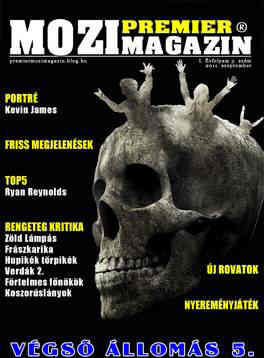 PREMIER MOZIMAGAZIN magazine side cover September 2011