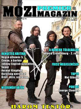 PREMIER MOZIMAGAZIN magazine side cover October 2011
