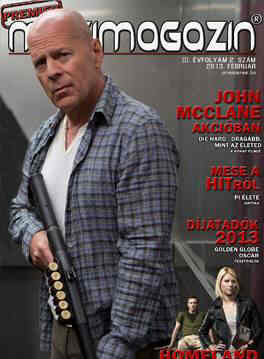 PREMIER MOZIMAGAZIN magazine side cover February 2013