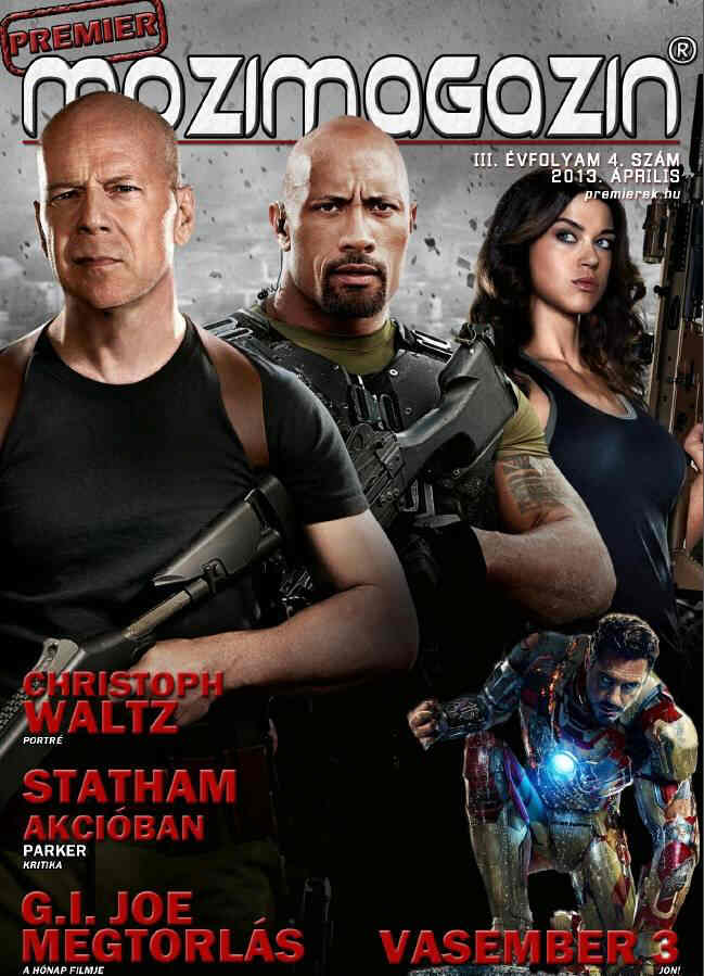 PREMIER MOZIMAGAZIN magazine side cover April 2013