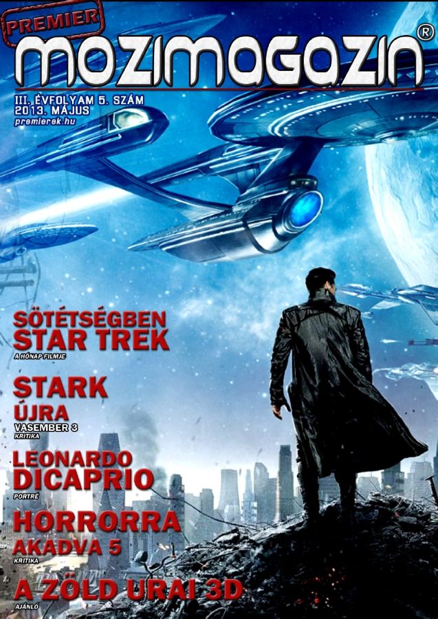 PREMIER MOZIMAGAZIN magazine side cover May 2013