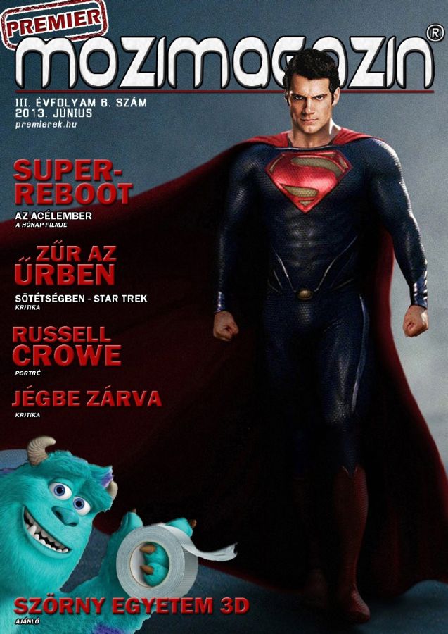 PREMIER MOZIMAGAZIN magazine side cover June 2013