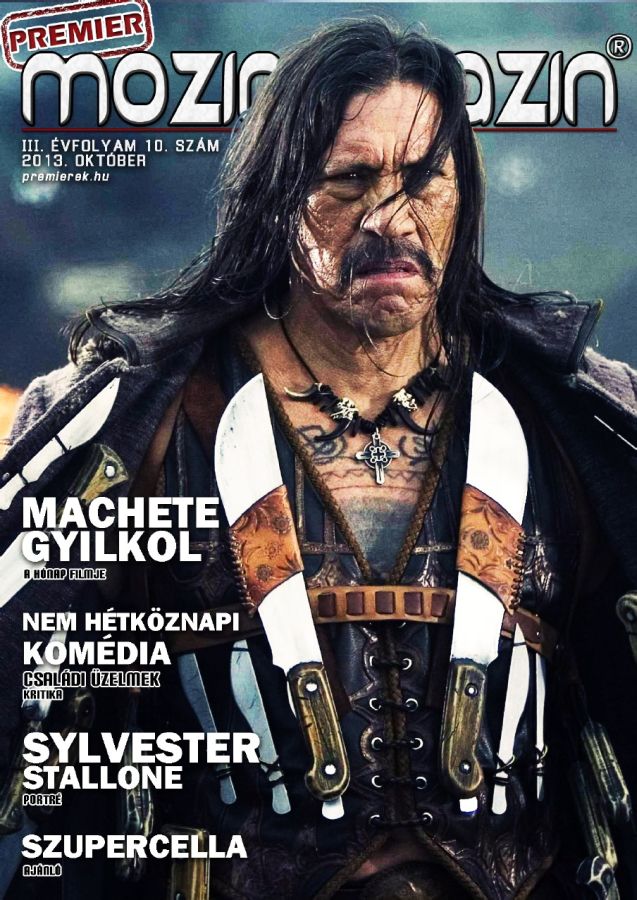 PREMIER MOZIMAGAZIN magazine side cover October 2013