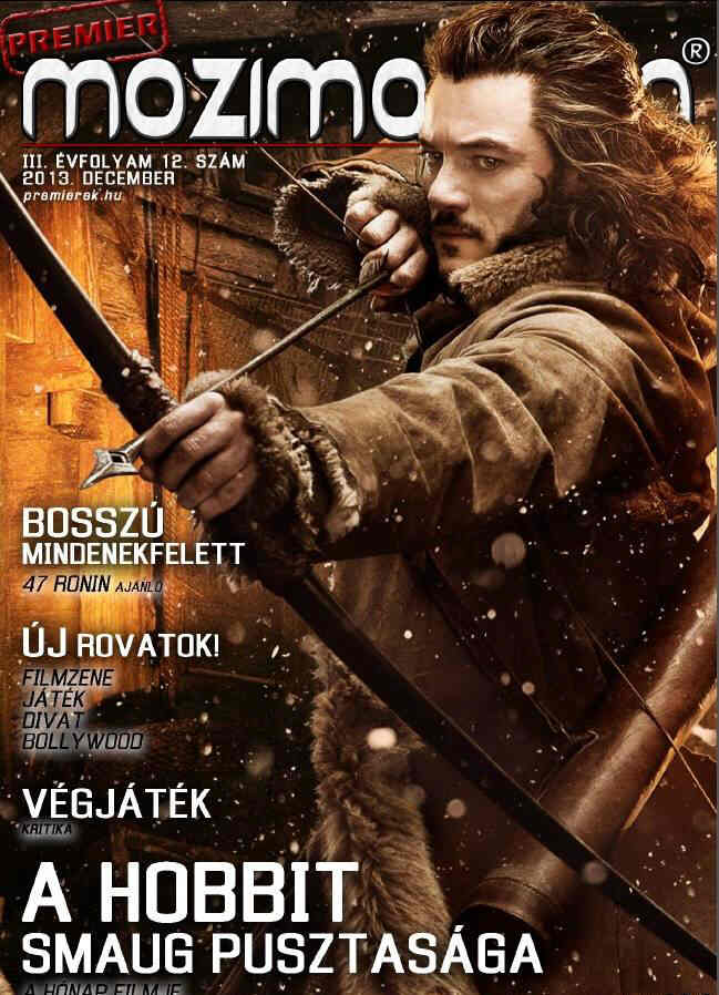 PREMIER MOZIMAGAZIN magazine side cover December 2013