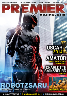 PREMIER MOZIMAGAZIN magazine side cover February 2014