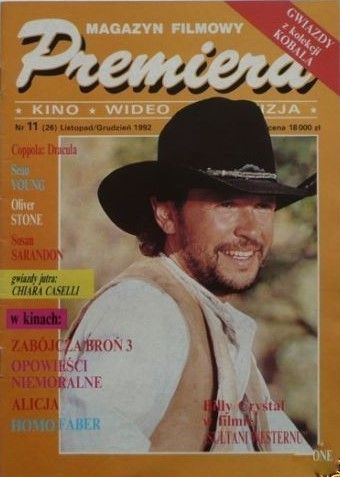 PREMIERA magazine cover Issue 26 November 1992