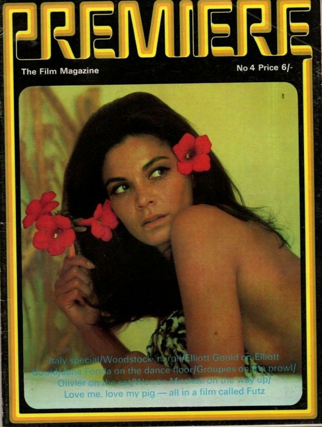 PREMIERE (1970) magazine side cover Issue 4  