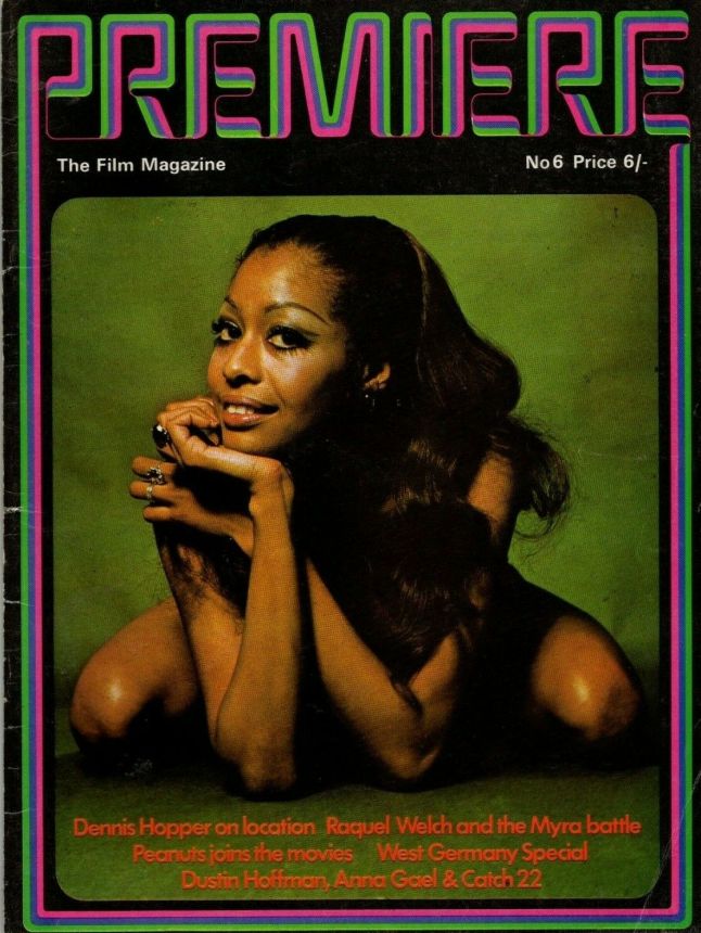 PREMIERE (1970) magazine side cover Issue 6  