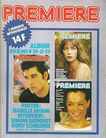 PREMIERE (FR reissues) magazine side cover Issue 7  