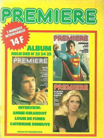 PREMIERE (FR reissues) magazine side cover Issue 8  