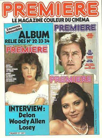 PREMIERE (FR reissues) magazine side cover Issue 11  1979