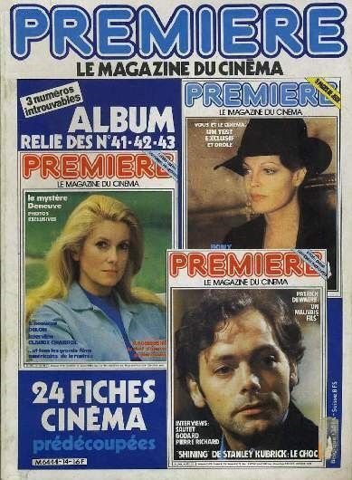 PREMIERE (FR reissues) magazine side cover Issue 14  1980