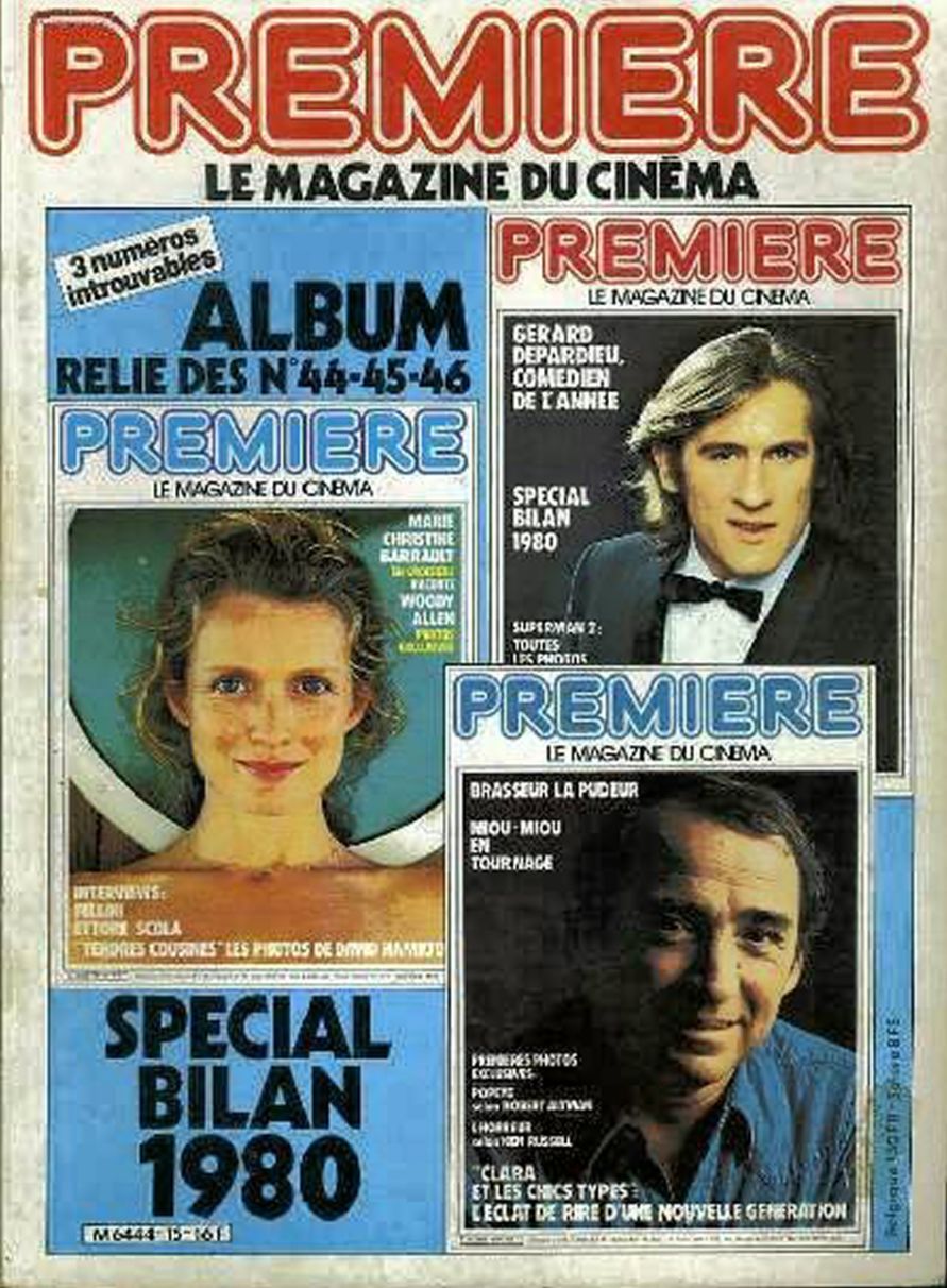 PREMIERE (FR reissues) magazine side cover Issue 15  1981