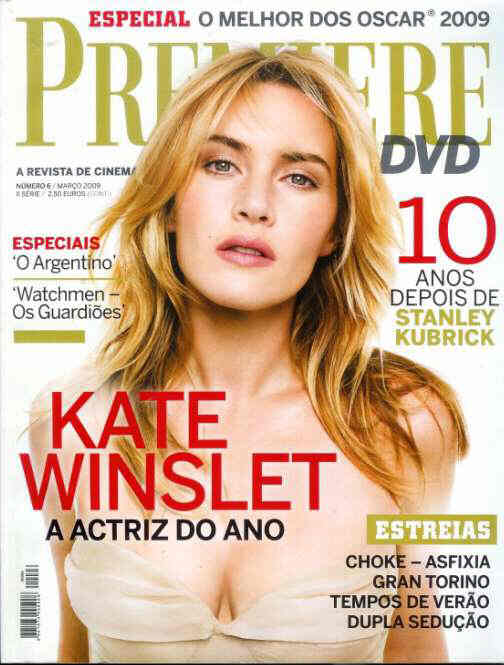 PREMIERE (Portugal) magazine side cover Issue 6 March 2009