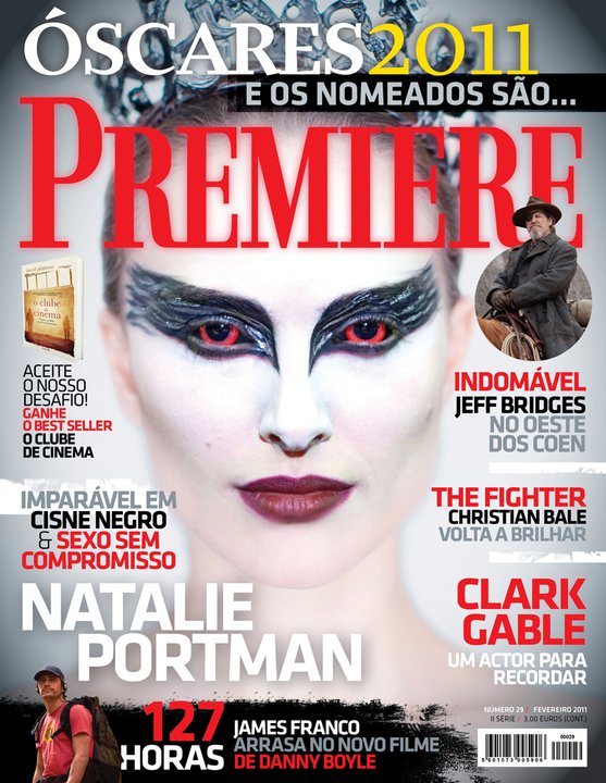 PREMIERE (Portugal) magazine side cover Issue 29 February 2011