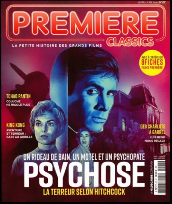 PREMIERE CLASSICS magazine side cover Issue 27  April/June 2024