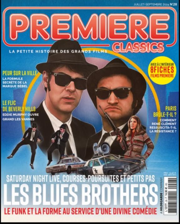 PREMIERE CLASSICS magazine side cover Issue 28  July/September 2024