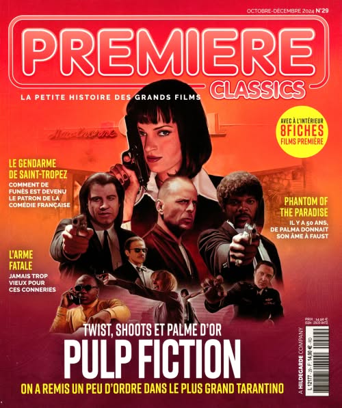 PREMIERE CLASSICS magazine side cover Issue 29  October/December 2024
