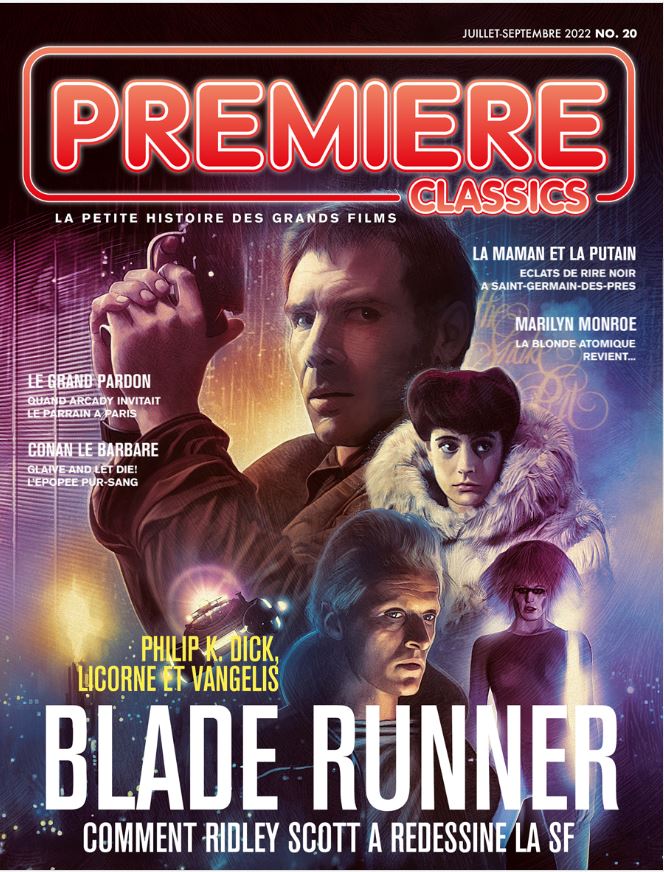 PREMIERE CLASSICS magazine side cover Issue 20  July/September 2022