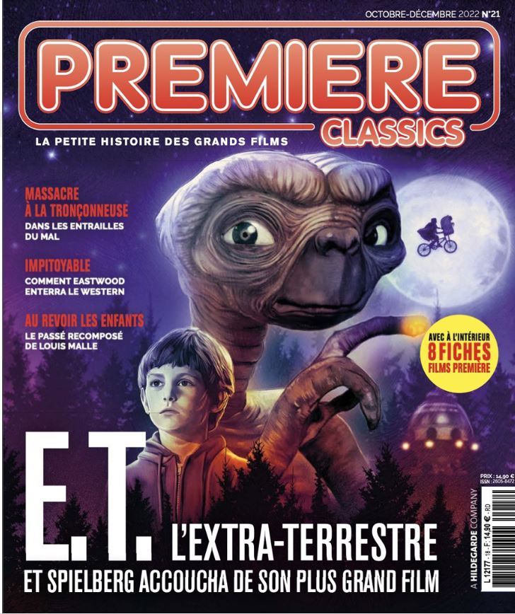 PREMIERE CLASSICS magazine side cover Issue 21  October/December 2022