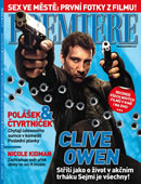 PREMIERE (CZ) magazine side cover November 2007