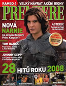 PREMIERE (CZ) magazine side cover February 2008