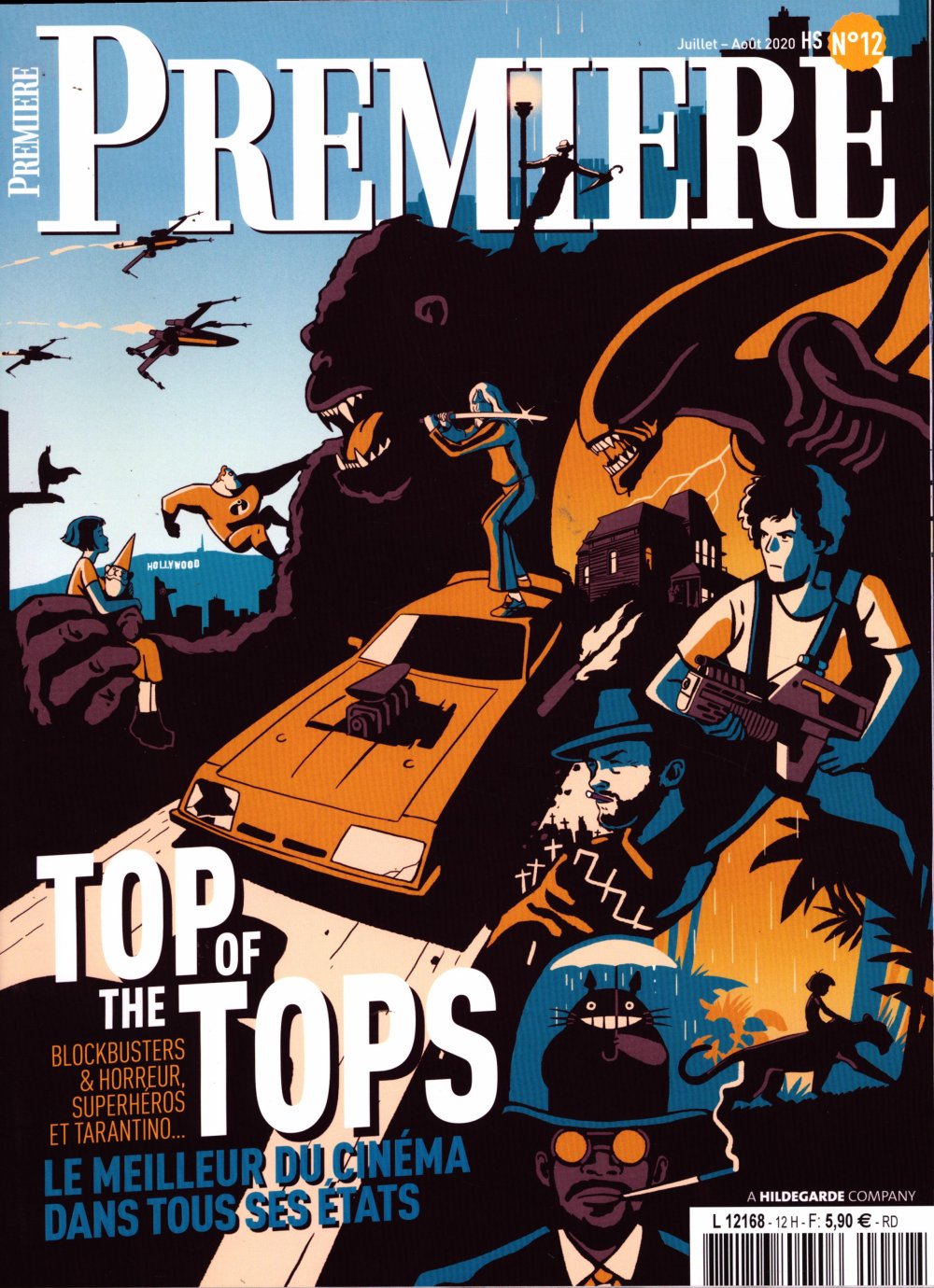PREMIERE (FR) magazine side cover Issue 12  Special  July/August 2020