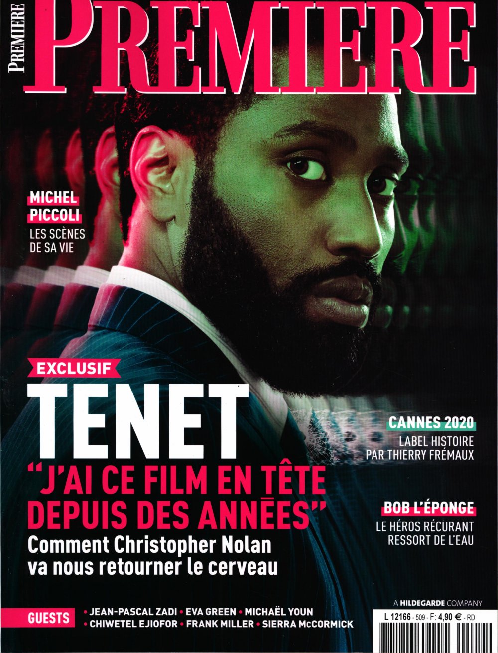 PREMIERE (FR) magazine side cover Issue 509  July 2020