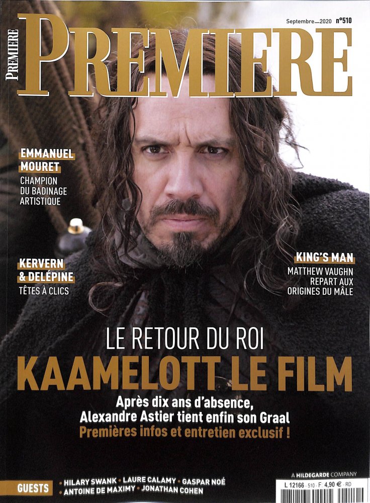 PREMIERE (FR) magazine side cover Issue 510  September 2020