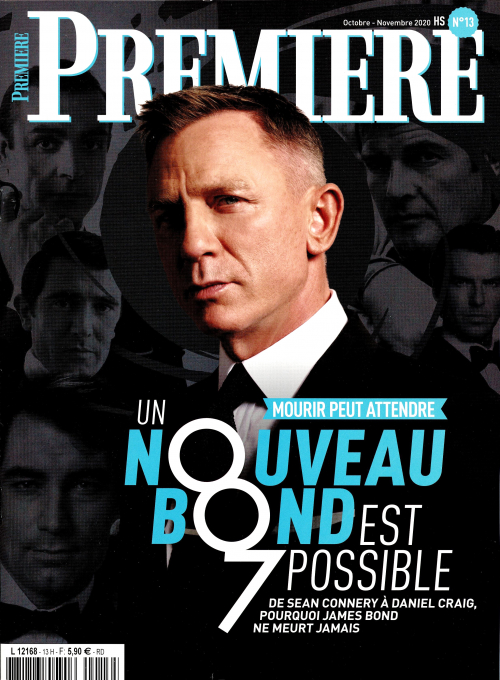 PREMIERE (FR) magazine side cover Issue 13  Special  October/November 2020