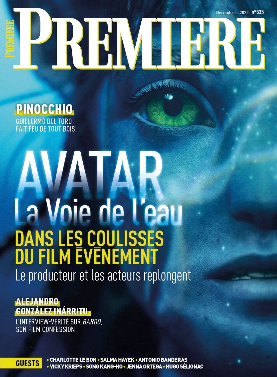 PREMIERE (FR) magazine side cover Issue 535  December 2022